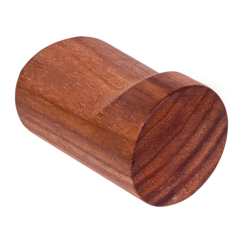 QUVIO Wandkapstok - Hout - donkerbruin Nouvelle Collection