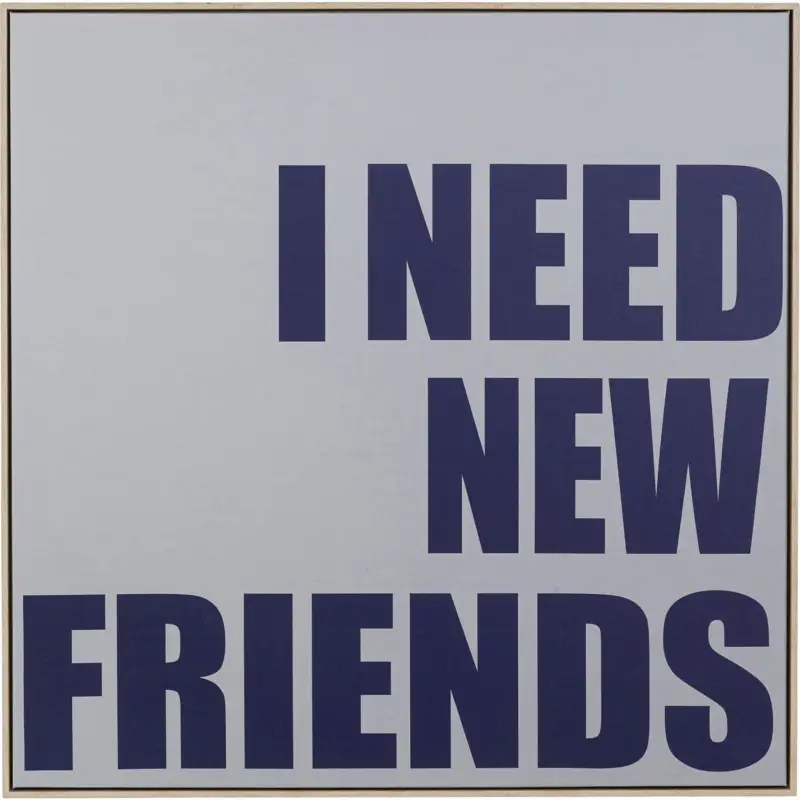 Schilderij New Friends 80x80cm Kare Design Retour Gratuit