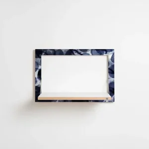 Fläpps plank 60x40-1 - Bubbles Indigo door Pattern Studio Nouvel Arrivage