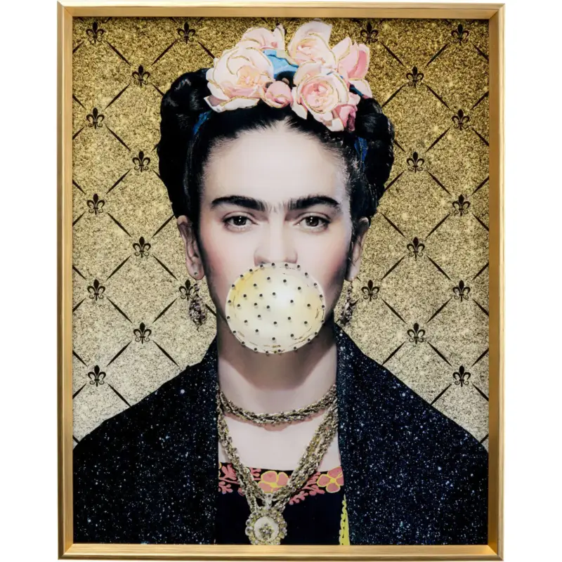 Vente Flash Schilderij artiest chewing-gum 40x50cm Kare Design