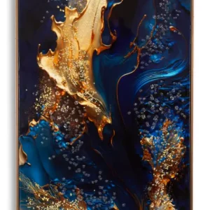 Nouvelle Collection Print op gelakt canvas met lijst 60x4x90 cm