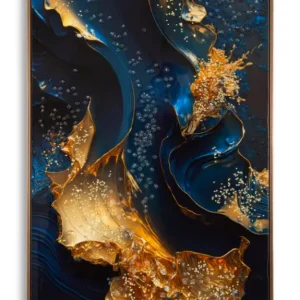 Print op gelakt canvas met lijst 60x4x90 cm Haute Qualité