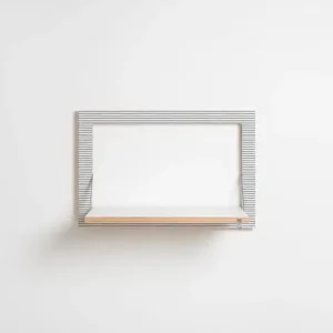 Fläpps plank 60x40-1 - Watercolor Stripes door Kind of Style Prix Cassé