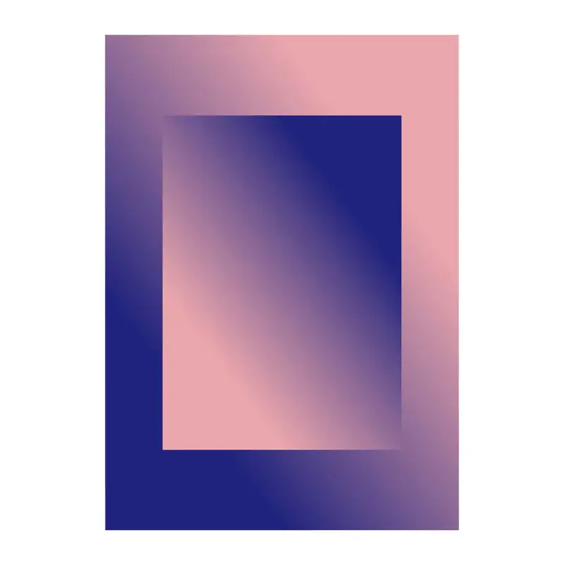 Retour Gratuit Paper Collective Absorb 04 Poster 50 x 70 cm - Purple / Blue