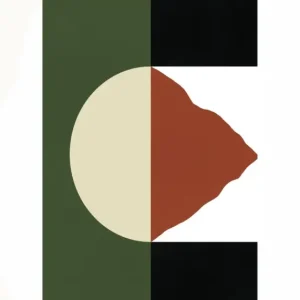 Offre Spéciale Paper Collective Poster Denis Boudart Mountain 50x70cm