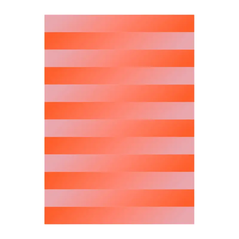 Paper Collective Absorb 05 Poster 30 x 40 cm - Orange / Pink Commander Vite