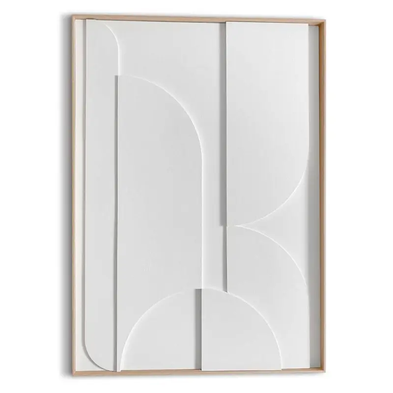 3D Art Puzzeled - 70 x 50 - Wit Prix Choc