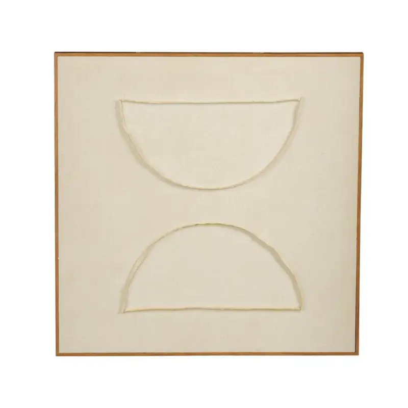 Mica Wanddecoratie Beige 60x60 cm Nouveauté