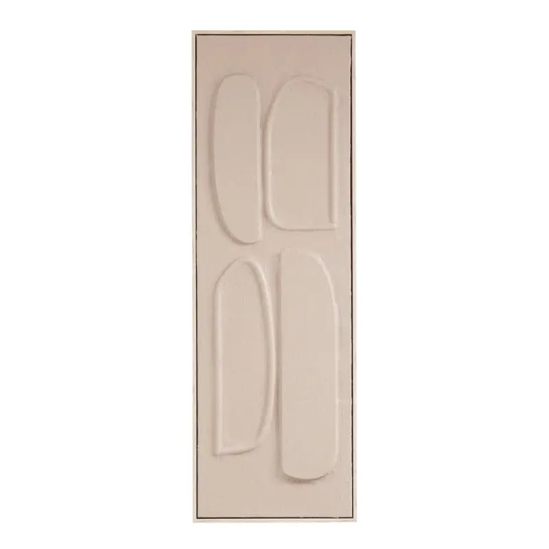 Vente Directe Mica Wanddecoratie Bruin 90x30 cm