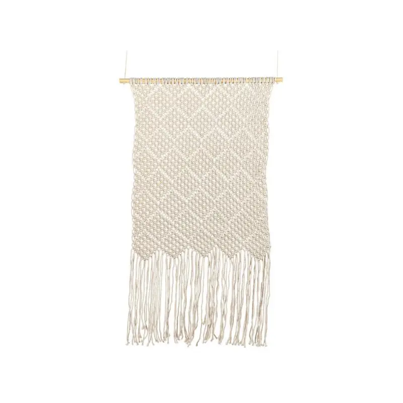 OKARA - Wanddecoratie - Beige - Katoen Prix Promo