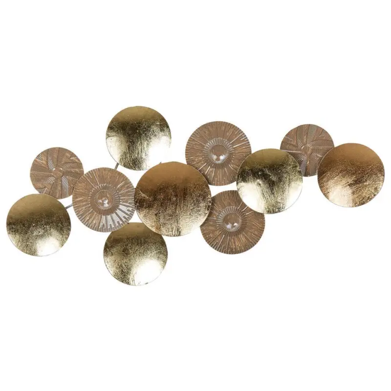 THALLIUM - Wanddecoratie - Goud - Ijzer Super Prix
