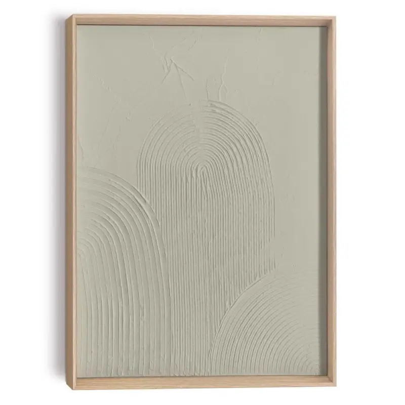 Acheter Direct Schilderij 3D Art Arches - sage green - 40 x 30 - Groen