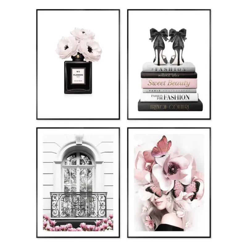 Set poster met lijst - Franse mode Affaire À Saisir