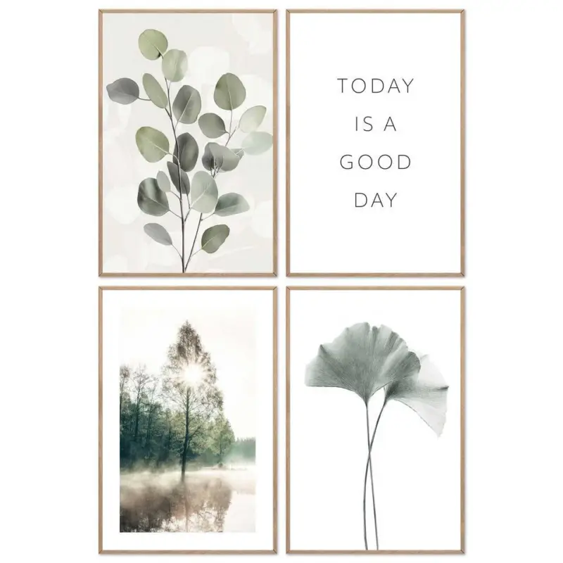 Usine Directe Set poster met lijst - Stil geluk