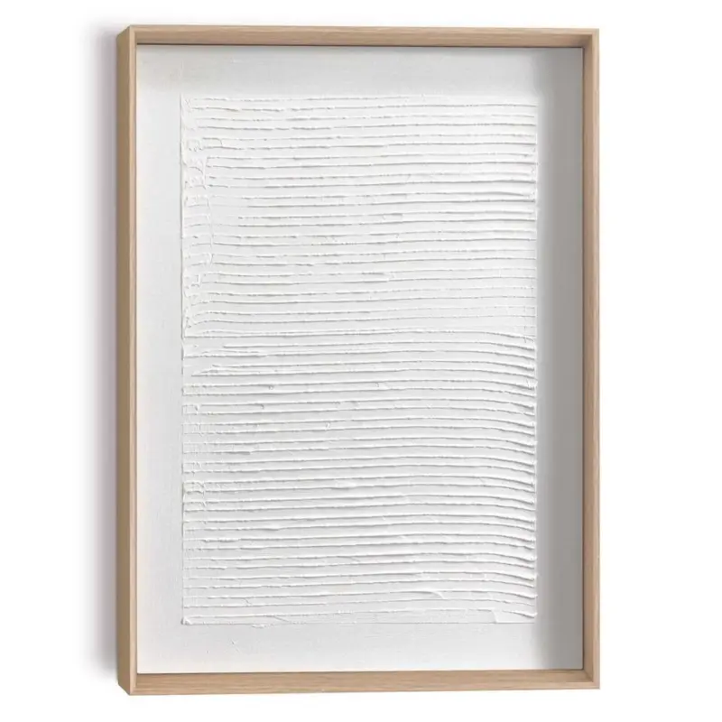 Top Vente Schilderij 3D Art Small Reading - 40 x 30 - Wit