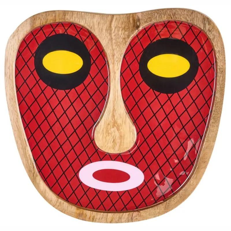 Commander Maintenant KATSINA - Wanddecoratie - Rood - Mangohout