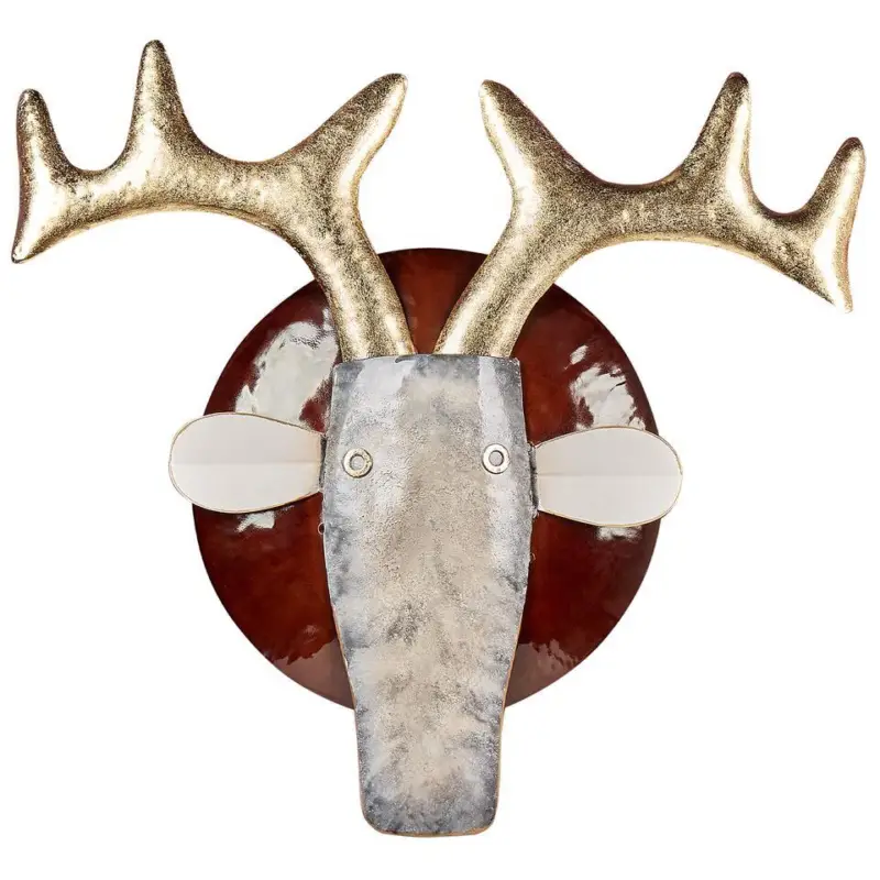 FLUORINE - Wanddecoratie - Meerkleurig - Metaal Produit De Marque