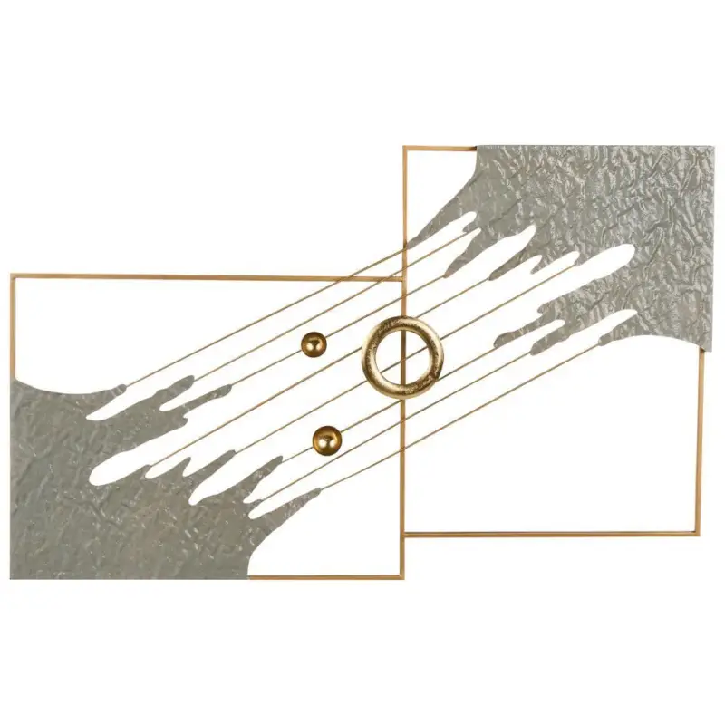 SKERRIES - Wanddecoratie - Grijs - IJzer Quantité Limitée