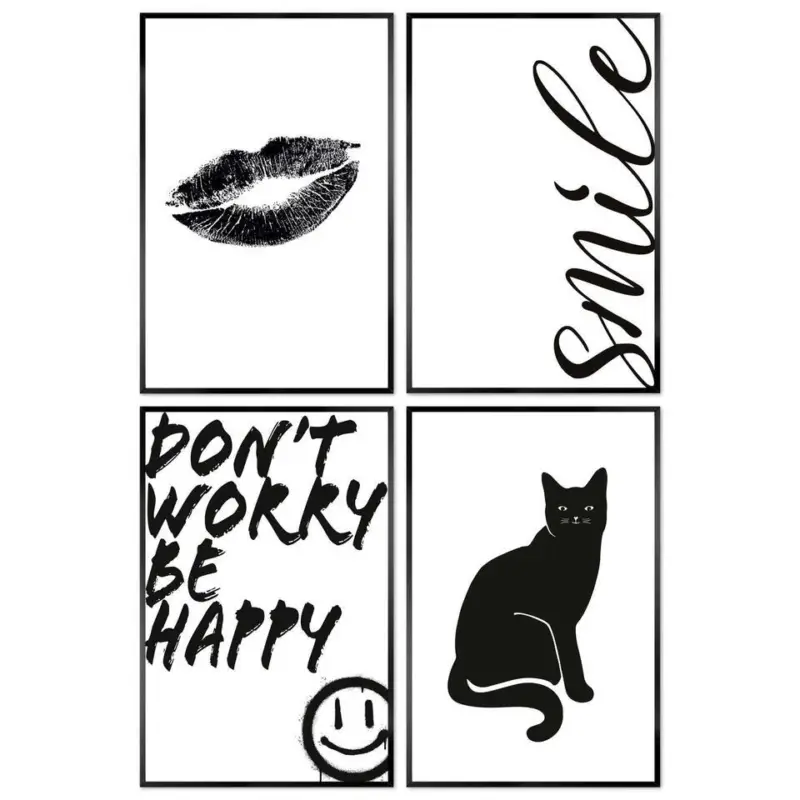 Set poster met lijst - Funky bundel Offre Spéciale