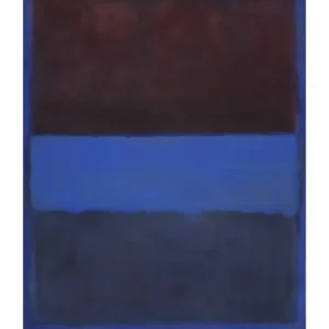 Kunstdruk Mark Rothko No. 61 Rust and Blue 71x91,5cm Dernier Modèle