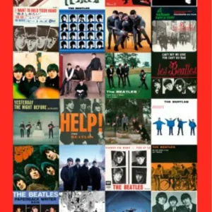 Solde Poster The Beatles - Era 1962-1966 61x91,5cm