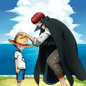 Nouvel Arrivage Poster One Piece - Shanks and Luffy 61x91,5cm
