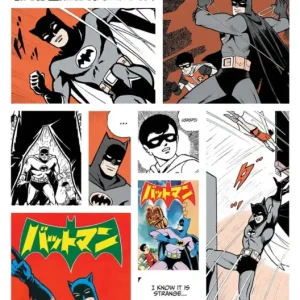 Expédition Rapide Poster Batman - Bat-Manga 61x91,5cm
