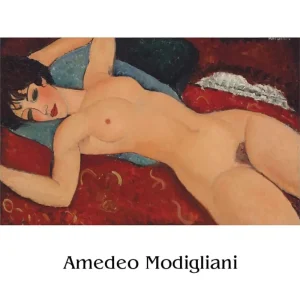 Kunstdruk Amedeo Modigliani Liegender Akt l 50x40cm Commander Maintenant