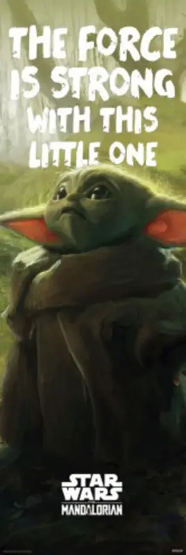 Remise Poster Grogu 53x158cm