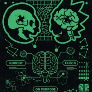 Bon Plan Poster Rick and Morty - Nobody Exist on Purpose 61x91,5cm