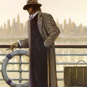 Authentique Kunstdruk Brent Lynch - Pier 56 60x80cm