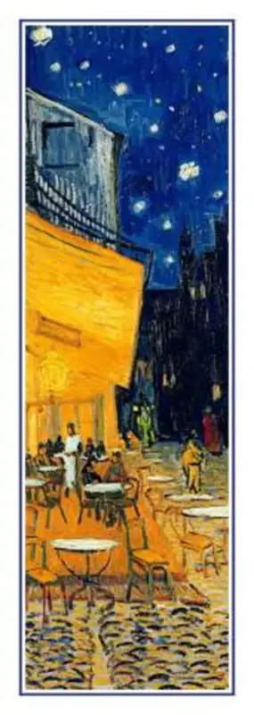 Kunstdruk Vincent van Gogh - Café de Nuit 25x70cm Dernière Chance