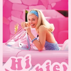 Authentique Poster Barbie Movie - Hi Barbie 61x91,5cm