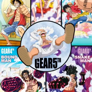 Certifié Poster One Piece - Gears History 61x91,5cm