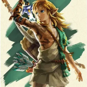 Dernier Modèle Poster The Legend of Zelda - Tears of the Kingdom Link Unleashed 61x91,5cm