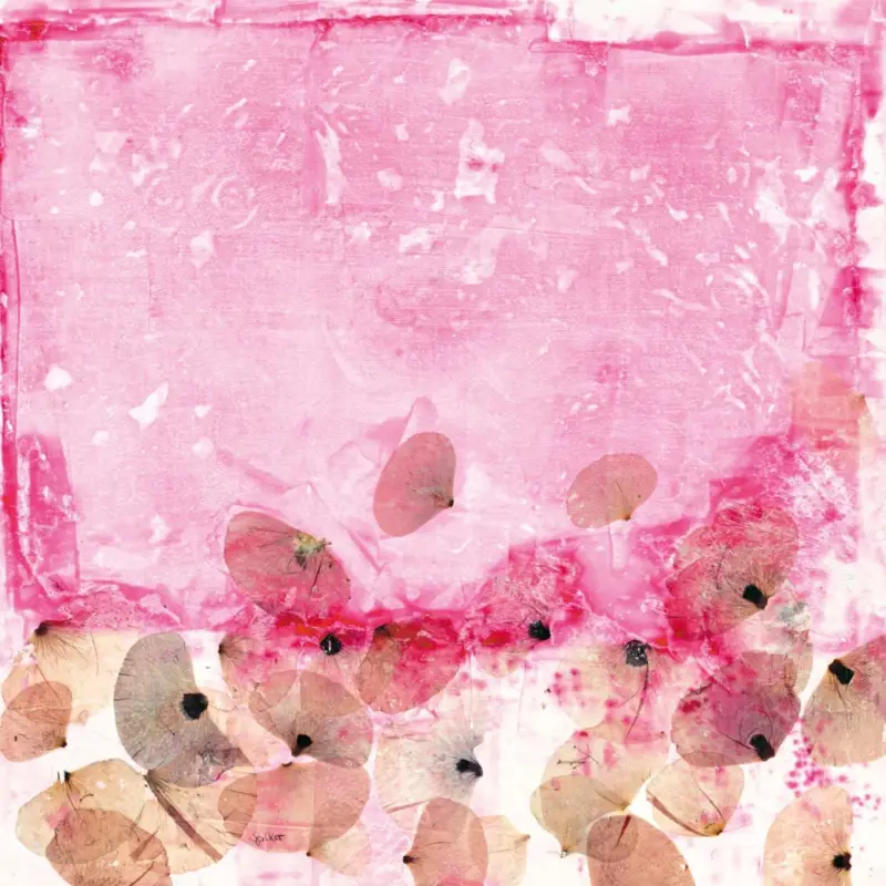 Seulement Aujourd’hui Kunstdruk Katja Spilker - Blütezeit 40x40cm