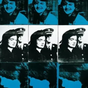 Promotion Saisonnière Kunstdruk Andy Warhol - Nine Jackies, 1964 68x87cm