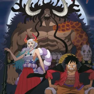 Pas Cher Poster One Piece - Luffy and Yamato vs Kaido 38x52cm