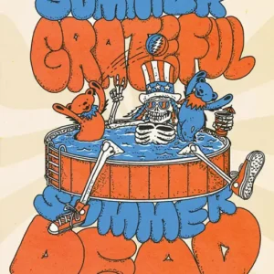 Acheter En Ligne Poster Grateful Dead Summer 61x91,5cm