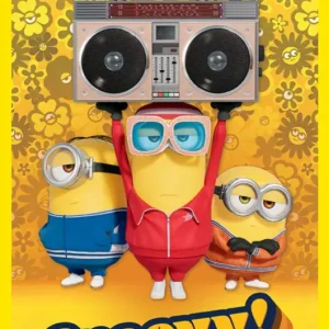 Prix Cassé Poster Minions - Groovy French 61x91,5cm
