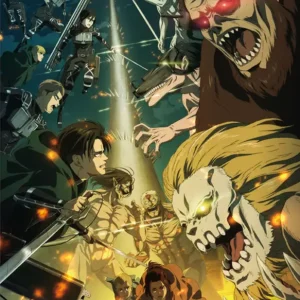 Poster Attack on Titan - Paradis vs Marley 38x52cm Nouvel Arrivage