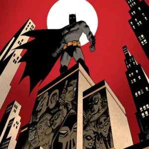 Commande En Gros Poster Batman - Villain Skyline 61x91,5cm