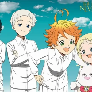 Poster The Promised Neverland - Trio 91,5x61cm Solde