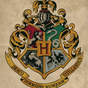 Prix Promo Kunstdruk Harry Potter - Hogwarts Crest 30x40cm