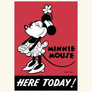 Retour Gratuit Kunstdruk Disney - Minnie 90 II 30x40cm