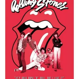 Usine Directe Kunstdruk The Rolling Stones - Its Only Rock n Roll 60x80cm