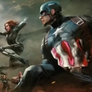 Expédié Aujourd’hui Poster Marvel - Captain America - Civil War 158x53cm