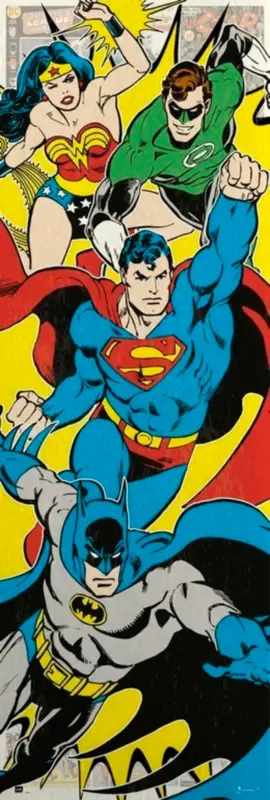 Achat Immédiat Poster DC Comics - DCorg 53x158cm