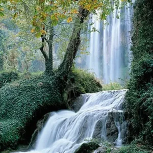 Promotion Saisonnière Poster Waterfall Stone Monastery 61x91,5cm