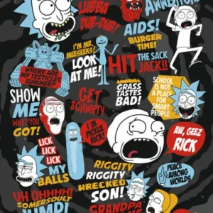 Prix Choc Poster Rick and Morty - Quotes 61x91,5cm
